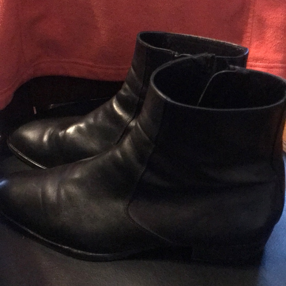 SAINT LAURENT MEN BOOTS BLACK